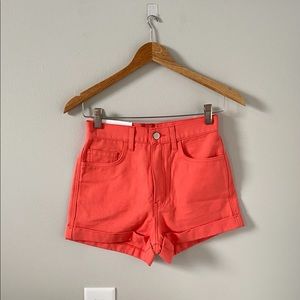 NWT American Apparel highwaisted jean shorts